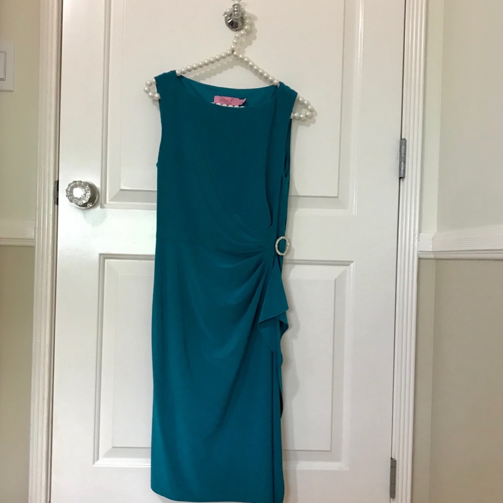 Teal Dress